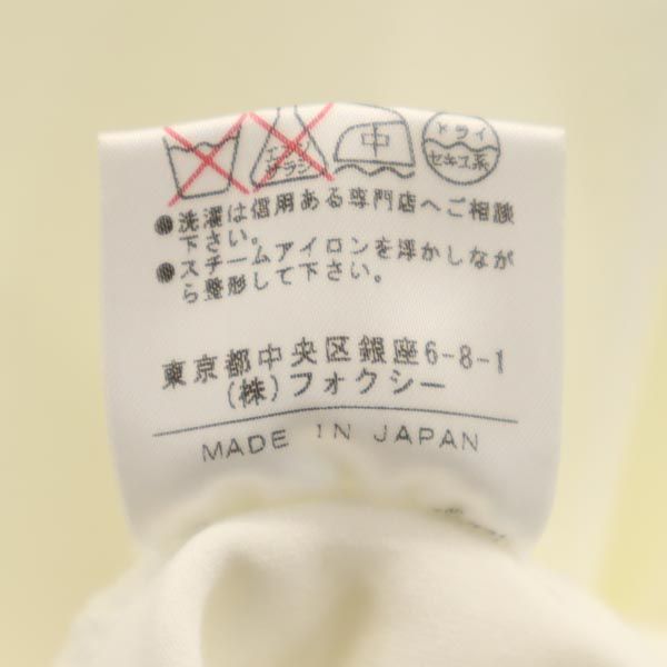 FOXEY NEW YORK フォクシーニューヨーク 日本製 半袖 Tシャツ 40 オフホワイト系 レディース