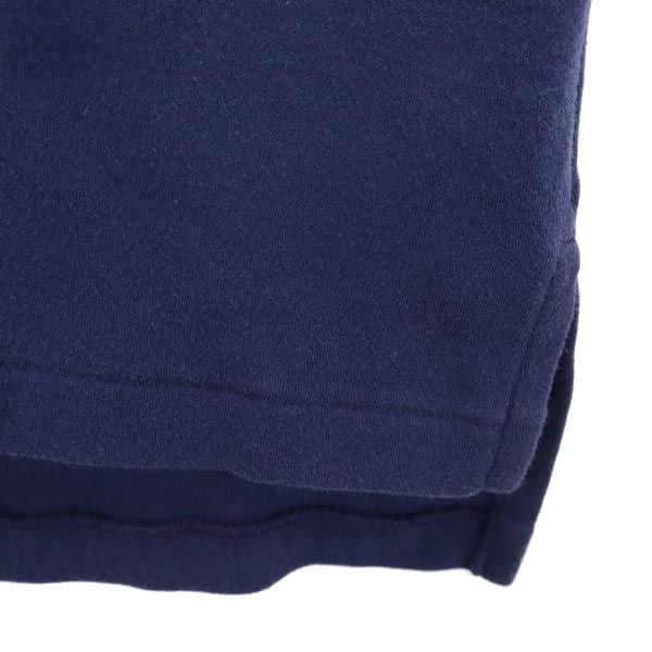 Polo by Ralph Lauren ポロバイラルフローレン 80s 緑タグ ボーイズ ロゴ刺繍 半袖 ポロシャツ L ネイビー系 レディース