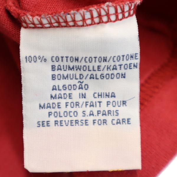 Polo by Ralph Lauren ポロバイラルフローレン ロゴプリント 半袖 Tシャツ S 赤系 メンズ
