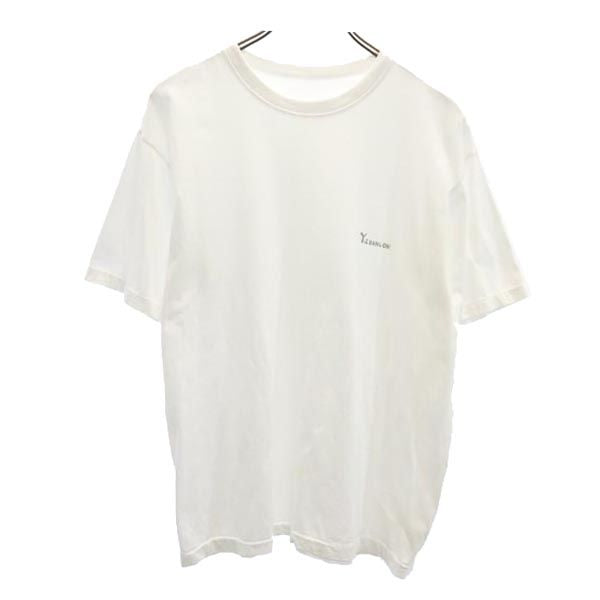 Y's BANG ON! ワイズ バングオン 日本製 ロゴ プリント 半袖 Tシャツ 2 白 ヨウジヤマモト メンズ