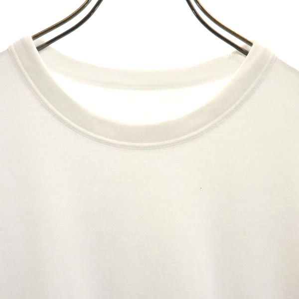 Y's BANG ON! ワイズ バングオン 日本製 ロゴ プリント 半袖 Tシャツ 2 白 ヨウジヤマモト メンズ