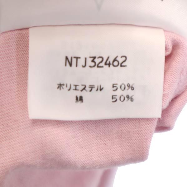 THE NORTH FACE ノースフェイス NTJ32462 ロゴプリント 半袖 Tシャツ L ピンク系 アウトドア キッズ