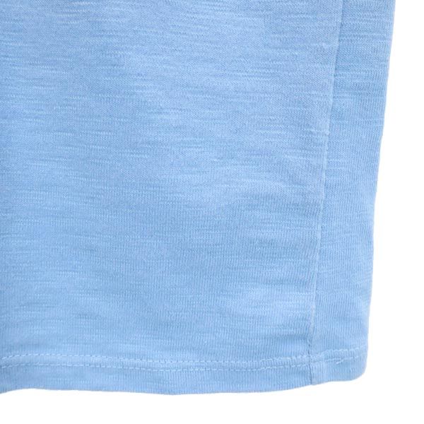 THE NORTH FACE ザノースフェイス NTW11671 ロゴ プリント 半袖 Tシャツ M 青 ショートスリーブ ランニング アウトドア レディース