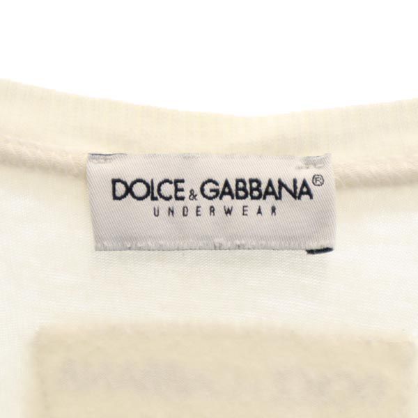 DOLCE&GABBANA ドルチェアンドガッバーナ 半袖 Tシャツ USA XS ホワイト系 メンズ