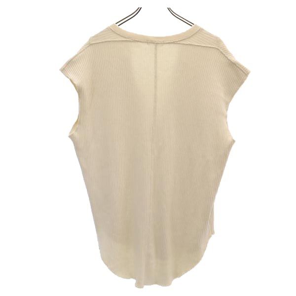 CLANE クラネ ノースリーブ カットソー F ベージュ系 レディース