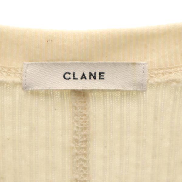 CLANE クラネ ノースリーブ カットソー F ベージュ系 レディース