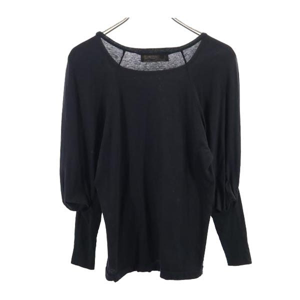 TOGA トーガ 日本製 長袖 カットソー 1 黒 レディース