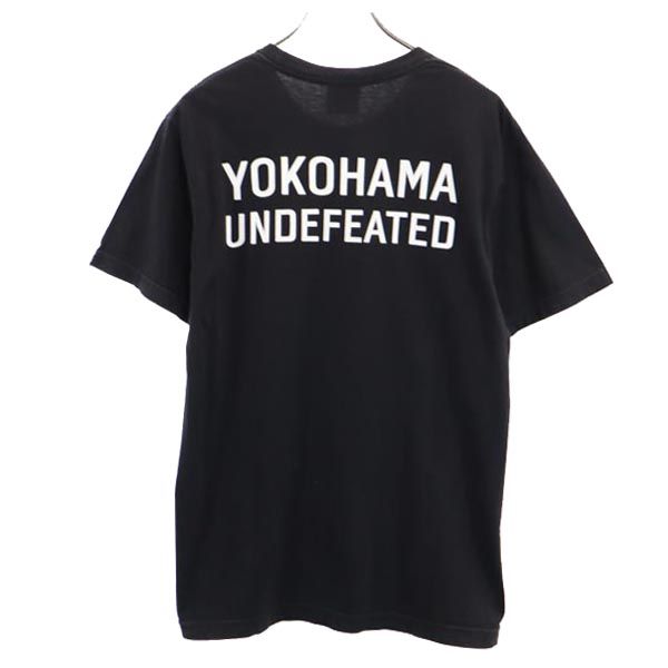 UNDEFEATED アンディフィーテッド ロゴプリント 半袖 Tシャツ M ブラック系 メンズ