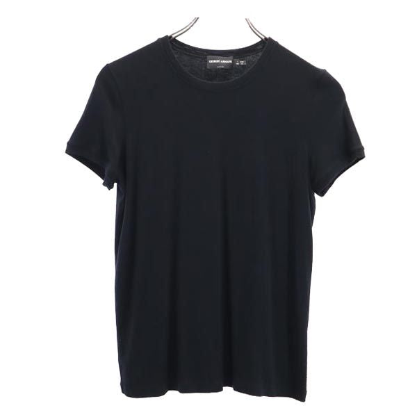 ジョルジオアルマーニ 半袖 Tシャツ USA12 ブラック系 GIORGIO ARMANI レディース