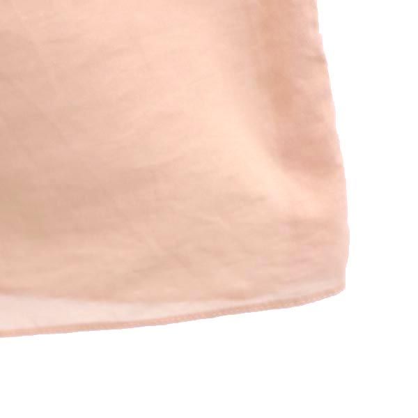 MARNI マルニ ノースリーブ フリルリボン シャツ ピンク系 レディース