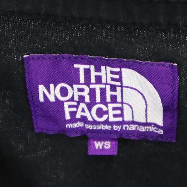 THE NORTH FACE ザノースフェイス 日本製 NT3128T プリント 半袖 Tシャツ WS 黒 ユニセックス アウトドア メンズ