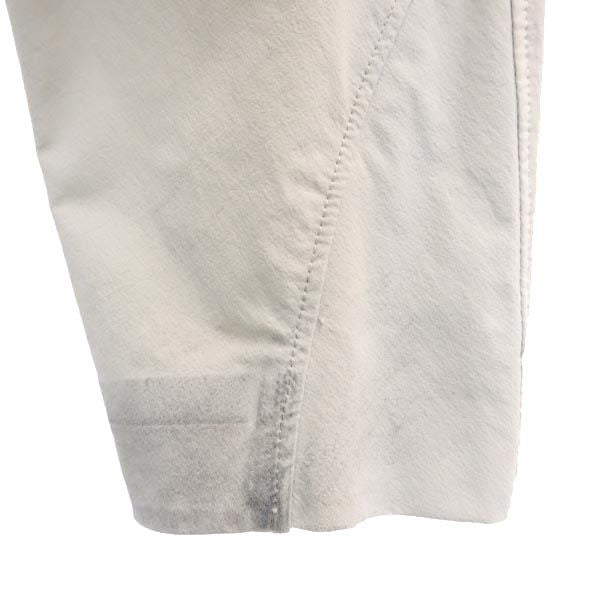 ARC'TERYX アークテリクス ナイロン混 ロゴ ハーフジップ アウトドアジャケット M グレー系 プルオーバー フード レディース