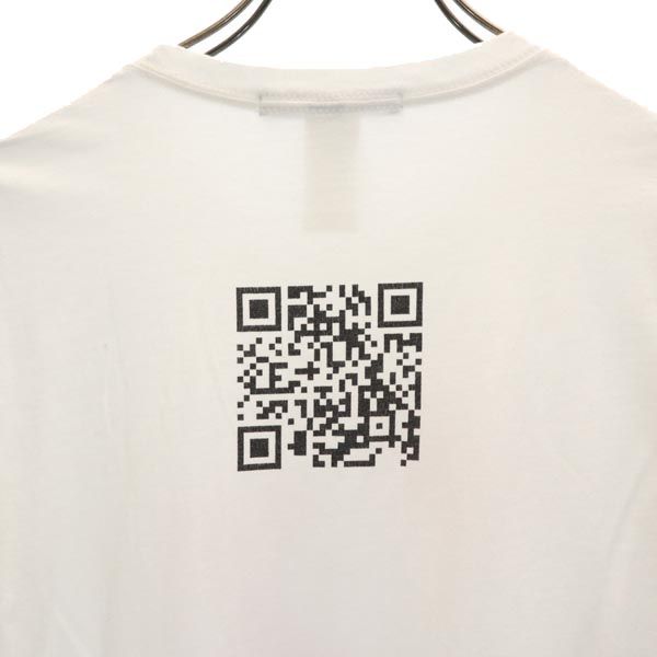 BCBGMAXAZRIA ビーシービージーマックスアズリア ロゴプリント 半袖 Tシャツ S ホワイト系 レディース