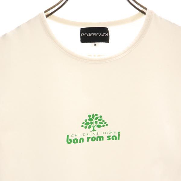 Emporio Armani エンポリオアルマーニ 半袖 Tシャツ S ホワイト系 レディース