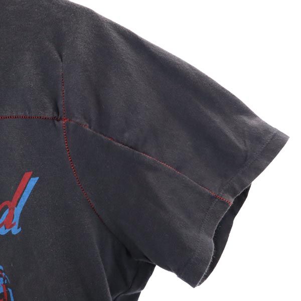 MARITHE + FRANCOIS GIRBAUD マリテフランソワジルボー プリント 半袖 Tシャツ S ブラック系 メンズ