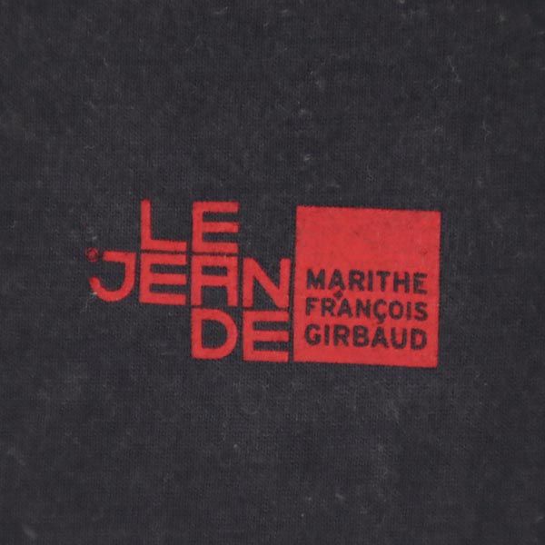 MARITHE + FRANCOIS GIRBAUD マリテフランソワジルボー プリント 半袖 Tシャツ S ブラック系 メンズ