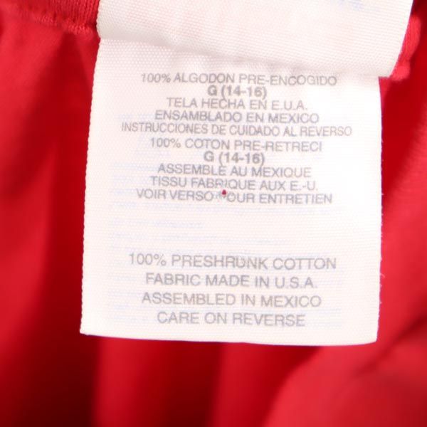 Hanes ヘインズ 90s 1999年 グレイトフル・デッド プリント 半袖 Tシャツ L（14-16） レッド系 キッズ