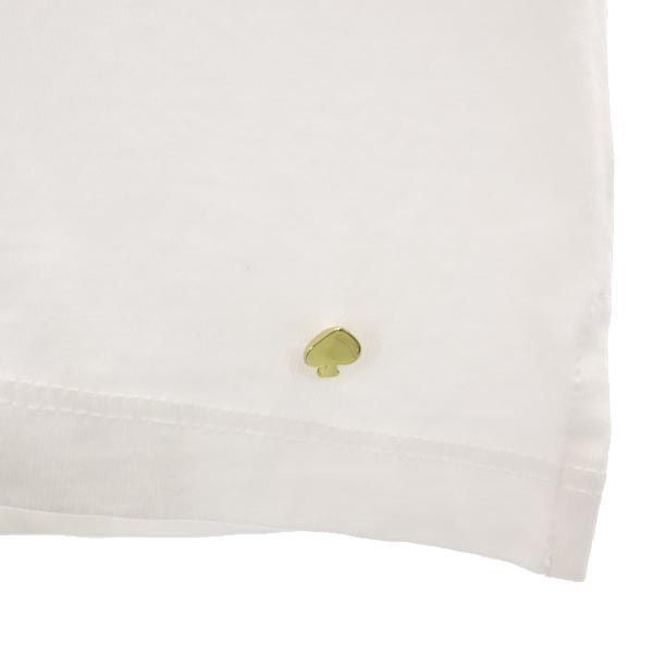 Kate Spade ケイトスペード バックリボン タンクトップ S 白 ノースリーブ レディース