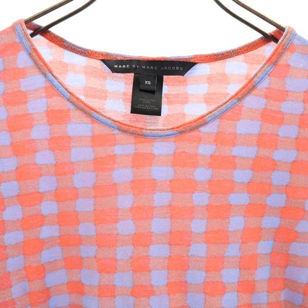 MARC BY MARC JACOBS マークバイマークジェイコブス 総柄 半袖 Tシャツ XS レディース