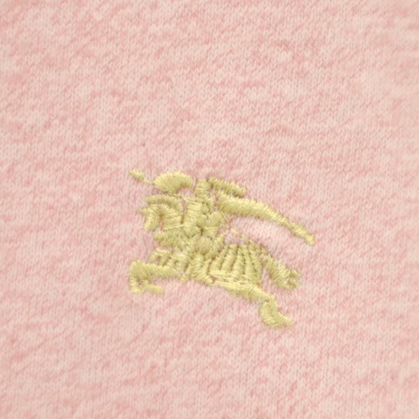 BURBERRY BLUE LABEL バーバリーブルーレーベル 日本製 三陽商会 肩プリント 半袖 Tシャツ M ピンク系 メンズ