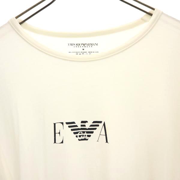 Emporio Armani エンポリオアルマーニ 半袖 Tシャツ M ホワイト系 メンズ