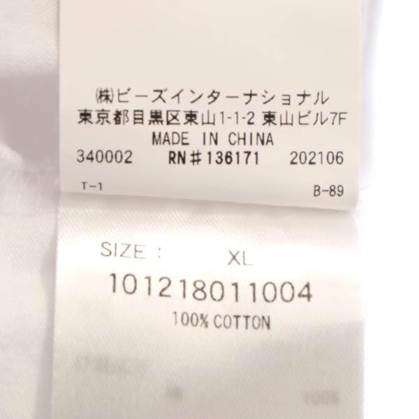 XLARGE エクストララージ プリント 半袖 Tシャツ XL ホワイト系 メンズ