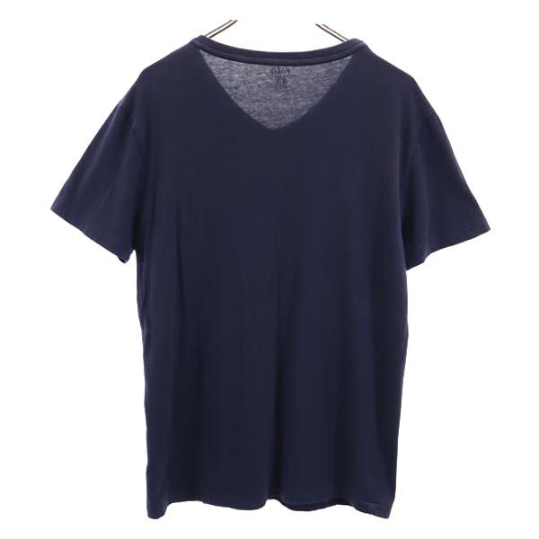 POLO RALPH LAUREN ポロラルフローレン 半袖 Vネック Tシャツ S ネイビー系 メンズ