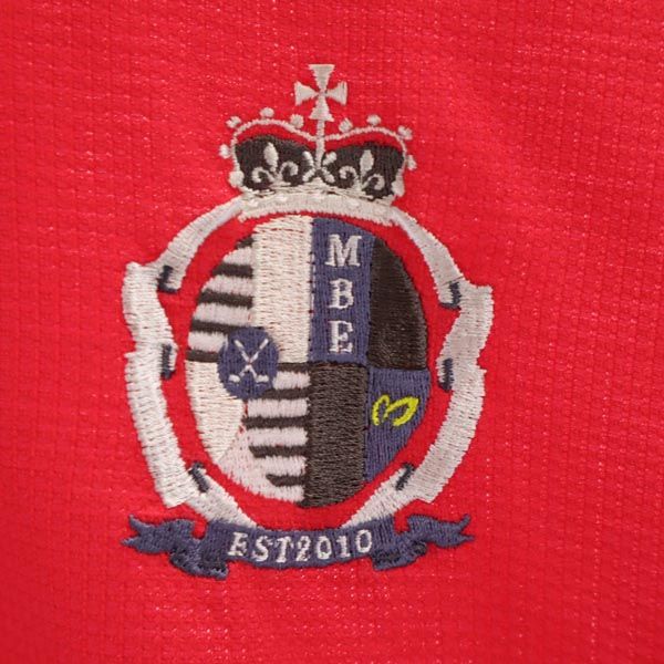 MASTER BUNNY EDITION マスターバニーエディション 日本製 ゴルフ 半袖 ポロシャツ 4 赤 メンズ