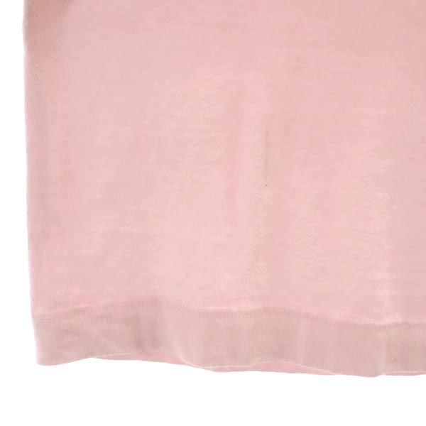 A BATHING APE アベイシングエイプ 日本製 半袖 Tシャツ S ピンク クルーネック メンズ