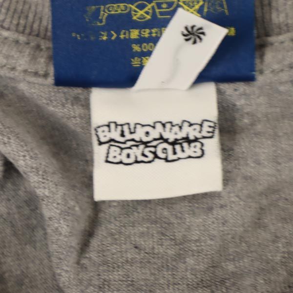 ICE CREAM BILLIONAIRE BOYS CLUB アイスクリーム ビリオネアボーイズクラブ 日本製 プリント 半袖 Tシャツ S グレー系 メンズ