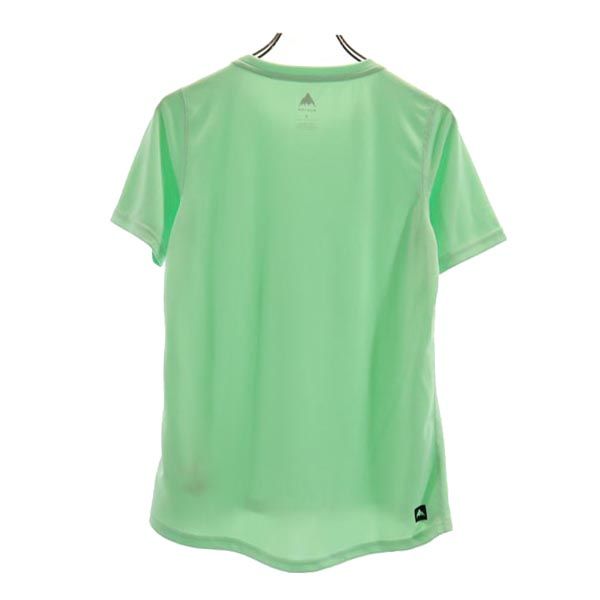 BURTON バートン 半袖 Tシャツ S グリーン系 クルーネック ドライ 速乾 メンズ
