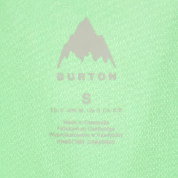 BURTON バートン 半袖 Tシャツ S グリーン系 クルーネック ドライ 速乾 メンズ