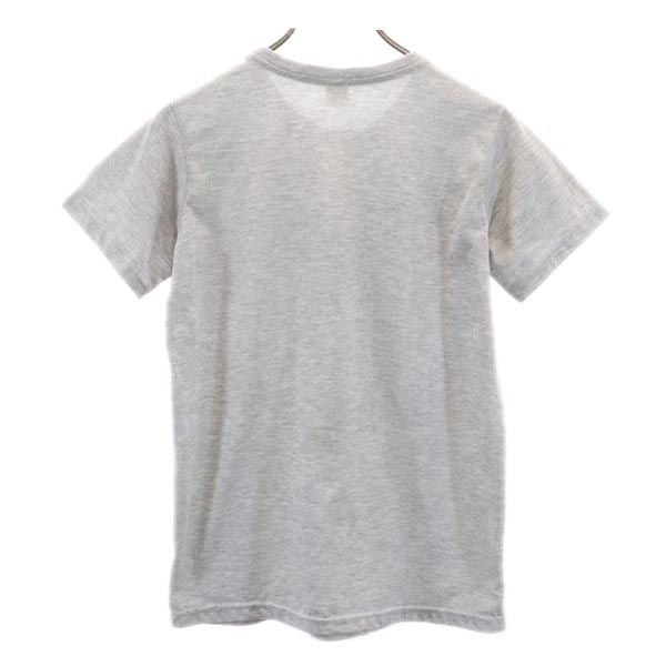 MOSCHINO モスキーノ プリント 半袖 Tシャツ グレー系 レディース