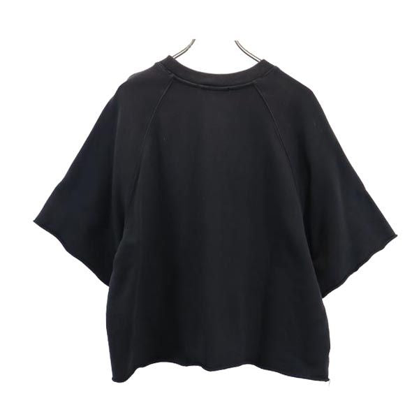 MSGM エムエスジーエム イタリア製 半袖 スウェット トレーナー XS ブラック系 メンズ