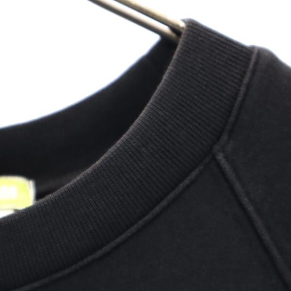 MSGM エムエスジーエム イタリア製 半袖 スウェット トレーナー XS ブラック系 メンズ