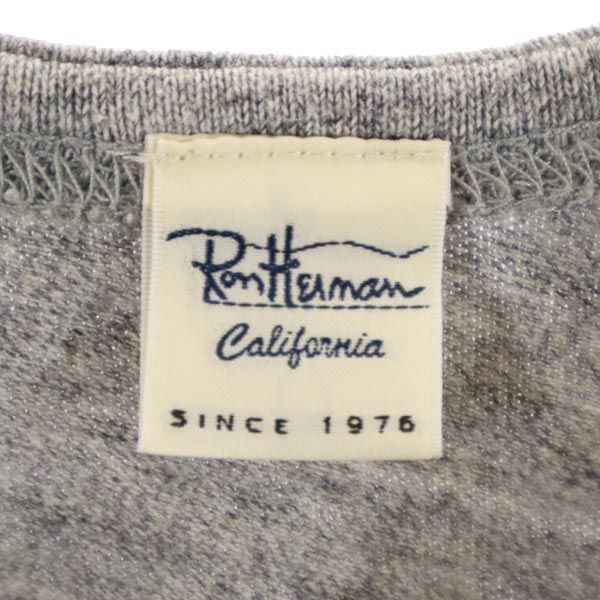Ron Herman ロンハーマン 7分袖 Tシャツ XS グレー系 ロンT レディース