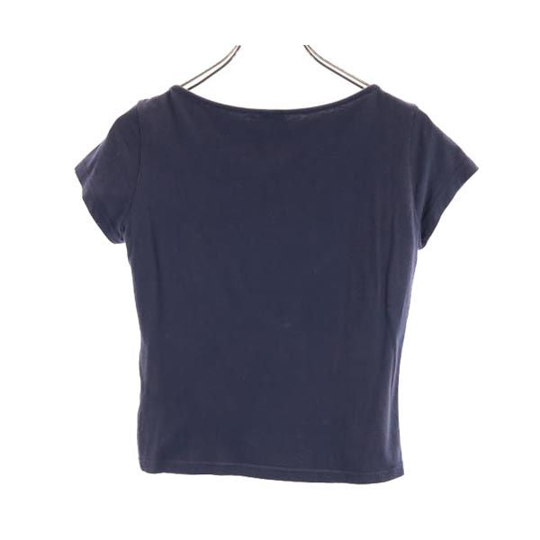 ARMANI JEANS アルマーニジーンズ 半袖 Tシャツ USA8 ネイビー系 レディース