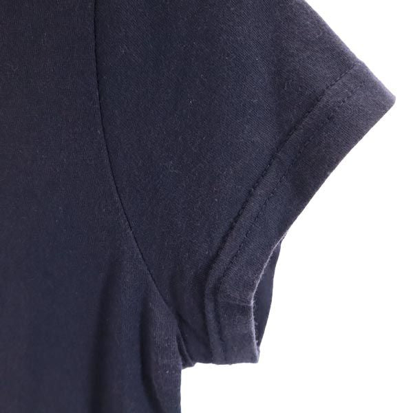 ARMANI JEANS アルマーニジーンズ 半袖 Tシャツ USA8 ネイビー系 レディース