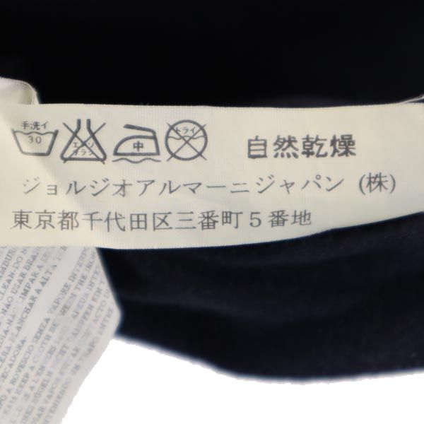 ARMANI JEANS アルマーニジーンズ 半袖 Tシャツ USA8 ネイビー系 レディース