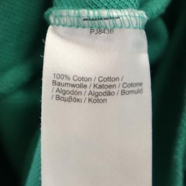 LACOSTE ラコステ 半袖 ポロシャツ 12 緑 鹿の子 メンズ