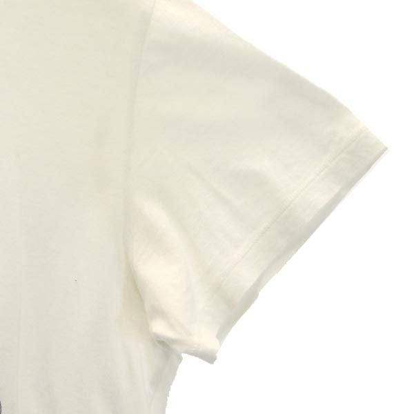 MAISON KITSUNE メゾンキツネ 日本製 プリント 半袖 Tシャツ S ホワイト系 メンズ