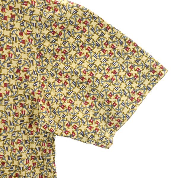 Salvatore Ferragamo サルヴァトーレフェラガモ イタリア製 半袖 ポロシャツ ベージュ系 メンズ