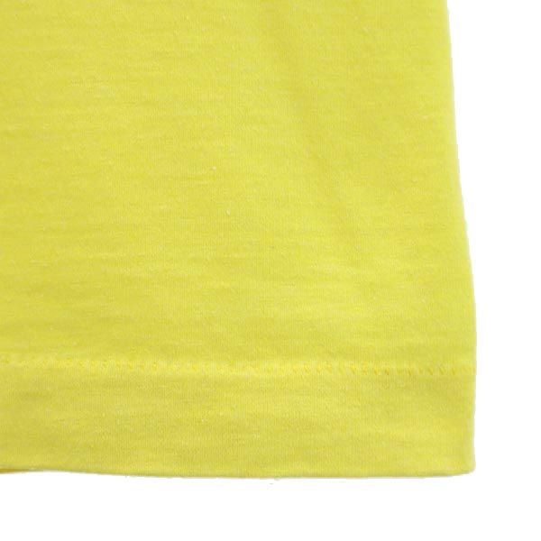 SCREEN STARS スクリーンスターズ 90s オールド USA製 半袖 Tシャツ M 黄 クルーネック ロゴプリント メンズ