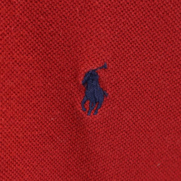 Polo by Ralph Lauren ポロバイラルフローレン 半袖 ポロシャツ XL 赤 鹿の子 メンズ