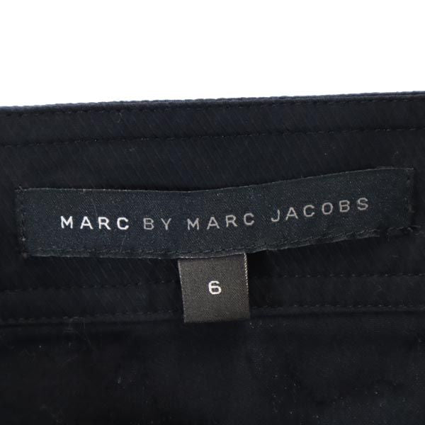 MARC BY MARC JACOBS マークバイマークジェイコブス 花柄 ノースリーブ カットソー 6 ブラック レディース