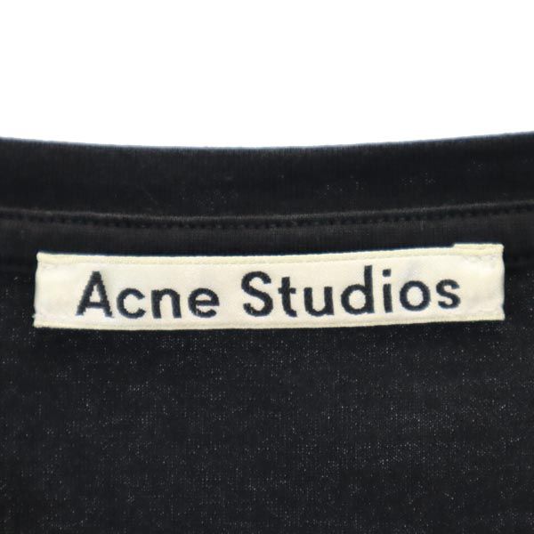 アクネストゥディオズ 半袖 シャツ XXS 黒 ACNE STUDIOS レディース