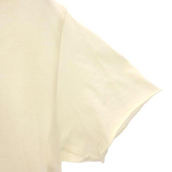 Andy Warhol アンディーウォーホル 日本製 プリント 半袖 Tシャツ FREE ベージュ系 レディース