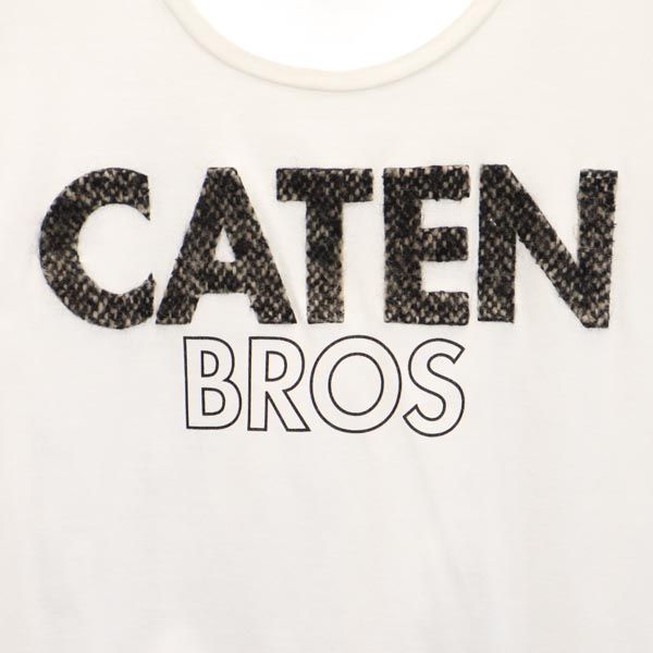 DSQUARED2 ディースクエアード イタリア製 プリント 半袖 Tシャツ S ホワイト系 レディース