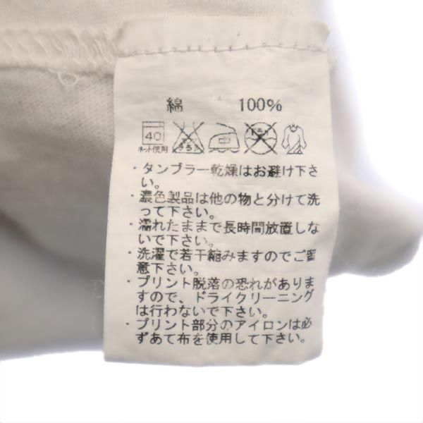 C.E シーイー 日本製 プリント 半袖 Tシャツ ホワイト系 メンズ