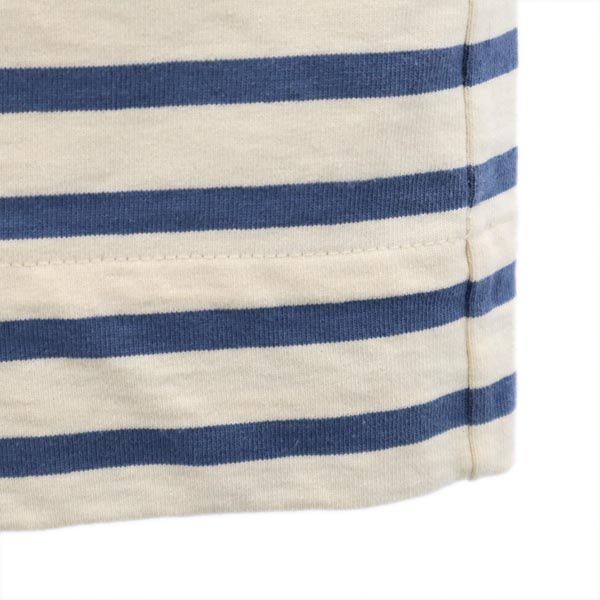 MARC BY MARC JACOBS マークバイマークジェイコブス ボーダー 半袖 ワンピース XS ホワイト系 レディース